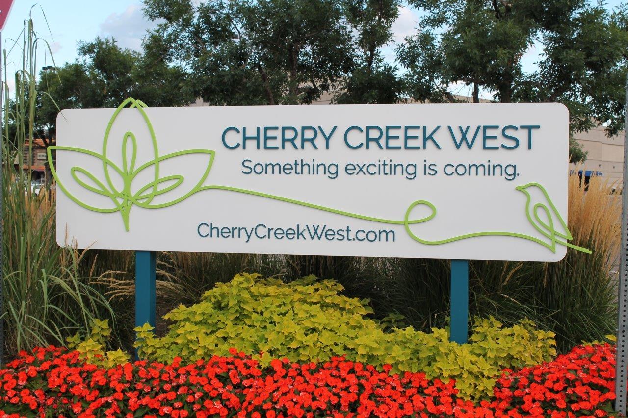 Cherry Creek West Sign