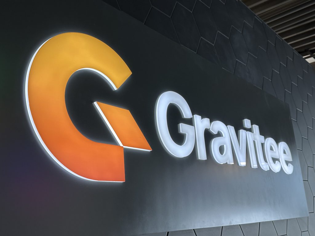 Gravitee Lobby Sign